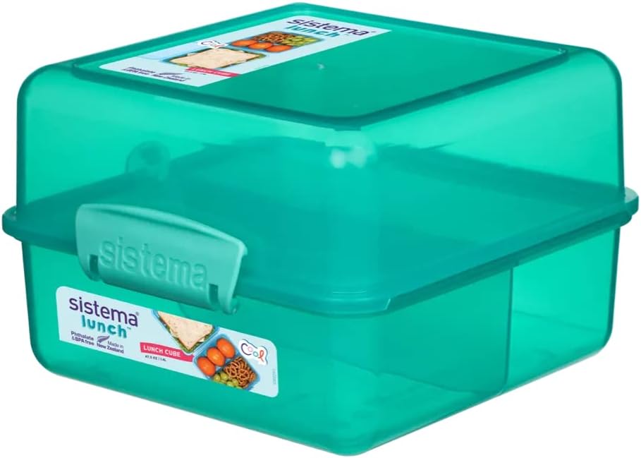 Sistema Lunch Cube To Go, 1.4 Liters - Available in Several Colors