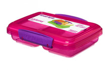 Load image into Gallery viewer, Sistema Small Split Lunch Divided Food Container, 350ml - Available in Several Colors
