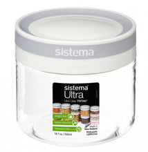 Load image into Gallery viewer, Sistema Tritan Ultra Round Food Canister, 550ml
