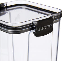 Load image into Gallery viewer, Sistema Tritan Ultra Square Food Canister, 1.3L
