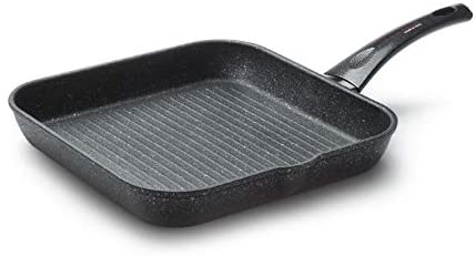 Accademia Diamante Di Luna Square Non-Stick Grill - 28x28 cm