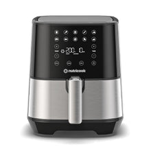 Load image into Gallery viewer, Nutricook Air Fryer 2, Digital Control Panel Display, 10 Preset Programs with built-in Preheat function, Brush Stainless Steel/Black - 3.6 Liters, 1500 Watts
