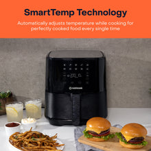 Load image into Gallery viewer, Nutricook Air Fryer 2, Digital Control Panel Display, 10 Preset Programs with built-in Preheat function, Black - 5.5 Liters, 1700 Watts
