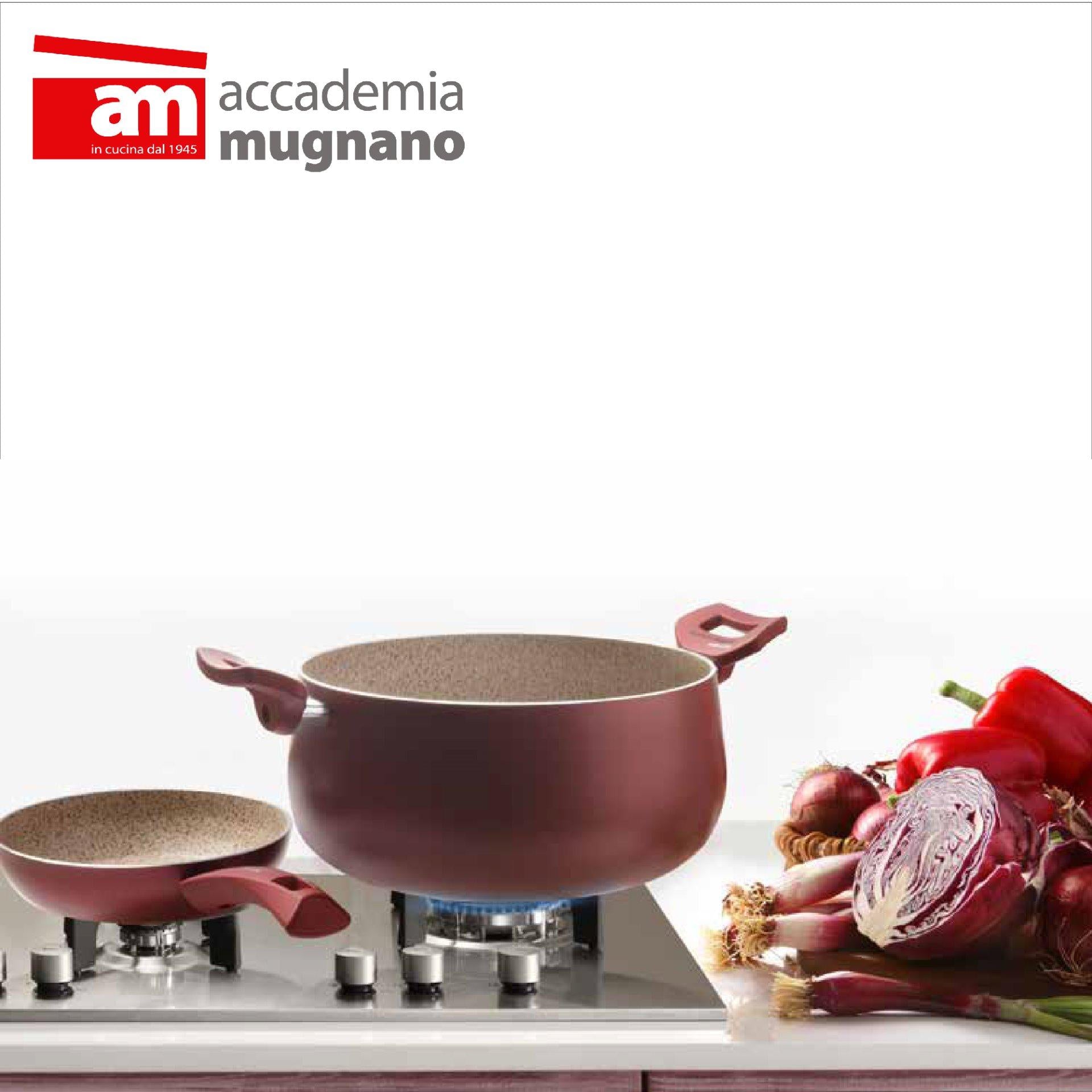 Accademia Mugnano Granito Rosa Non-Stick Frying Pans - Available in several  sizes