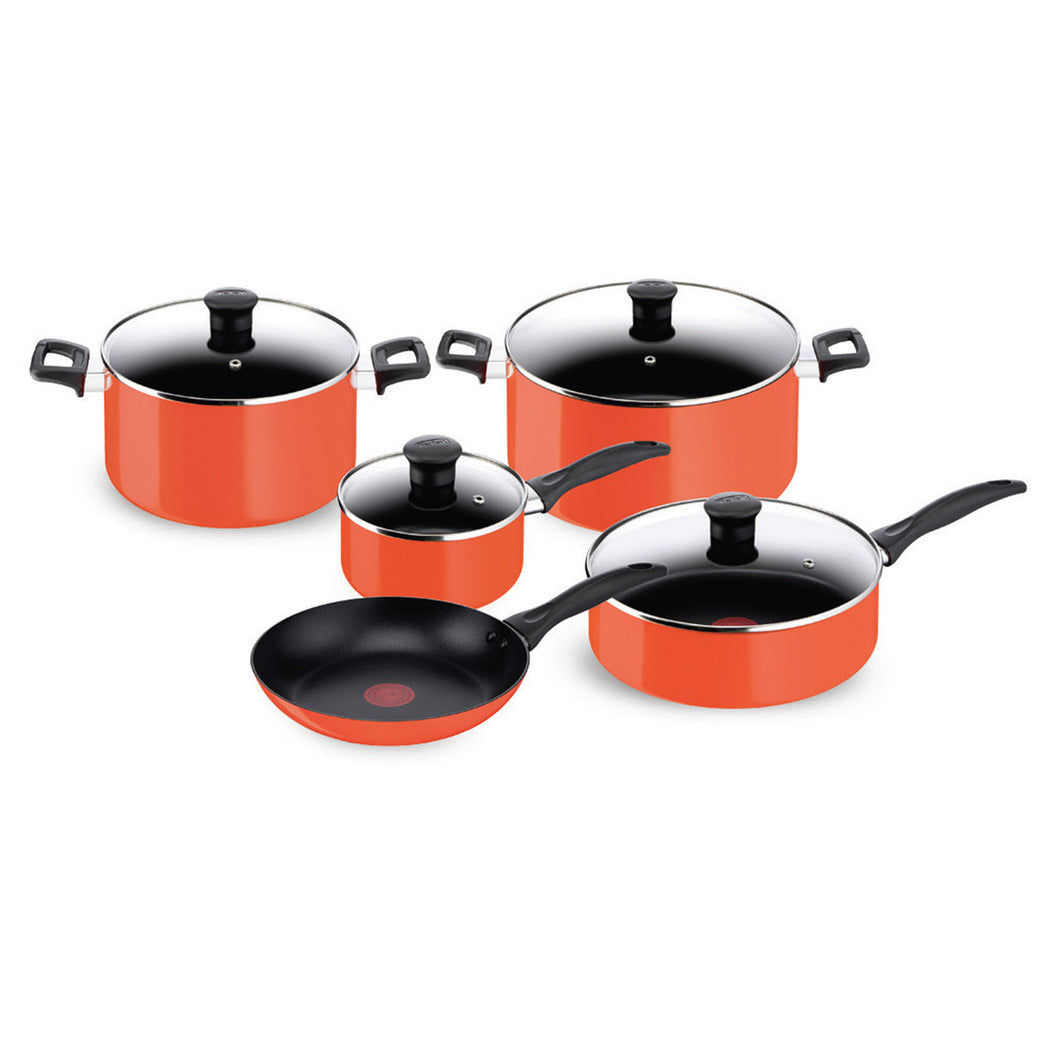 Tefal Simply Chef Non-Stick Cookware Set, 9 Pcs