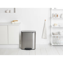 Load image into Gallery viewer, Brabantia Bo Pedal Bin - 60 Liters, Matt Steel Fingerprint Proof
