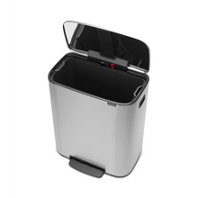Load image into Gallery viewer, Brabantia Bo Pedal Bin - 60 Liters, Matt Steel Fingerprint Proof
