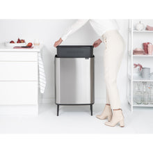 Load image into Gallery viewer, Brabantia Bo Hi Touch Bin, 60 Liters - Matt Steel Fingerprint Proof
