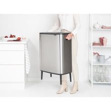 Load image into Gallery viewer, Brabantia Bo Hi Touch Bin, 60 Liters - Matt Steel Fingerprint Proof

