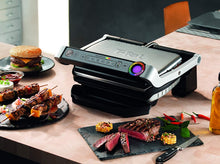 Load image into Gallery viewer, Tefal Electric Optigrill, Stainless Steel - 2000W
