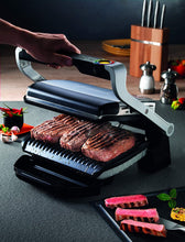 Load image into Gallery viewer, Tefal Electric Optigrill, Stainless Steel - 2000W
