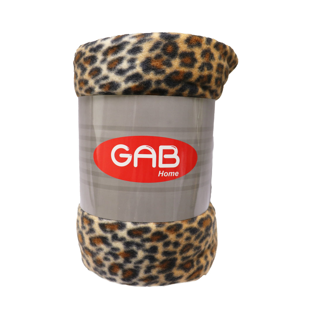 Gab Home Blanket, 200 x 150cm - Leopard