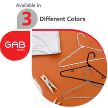 Load image into Gallery viewer, Gab Plastic Set of 18 Adult Hangers - Grey
