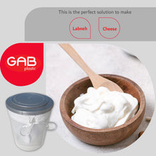 Load image into Gallery viewer, Gab Plastic Labneh Maker Set, White or Grey

