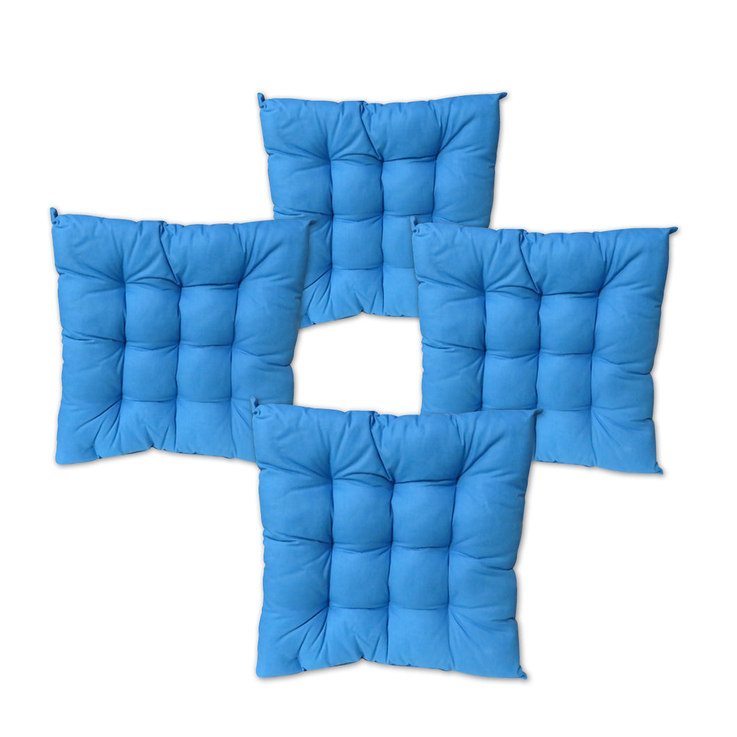 Gab Home Set of 4 Square Cushions - Blue
