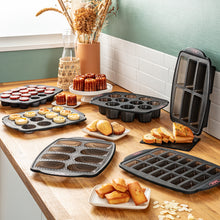 Load image into Gallery viewer, Tefal Crispybake Silicone Mini Canneles, 18 pieces - 29 x 21cm
