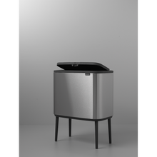 Load image into Gallery viewer, Brabantia Bo Touch Bin, 36 Liters - Matt Steel Fingerprint Proof
