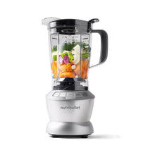 Load image into Gallery viewer, Nutribullet Full Size Blender + Combo , Multi-Function High Speed Blender, Mixer System with Nutrient Extractor, Smoothie Maker, Silver - 9 Piece Accessories, 1200 Watts

