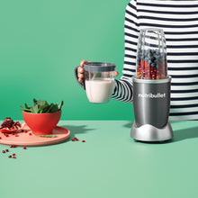 Load image into Gallery viewer, Nutribullet Multi-Function High Speed Blender, Mixer System with Nutrient Extractor, Smoothie Maker, Grey - 3 Piece Accessories, 600 Watts
