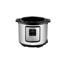 Load image into Gallery viewer, Nutricook Smart Pot Eko, 9 in 1 Electric Pressure Cooker,Aluminum Non-Stick, 14 Smart Programs, Brushed Stainless Steel/Black - 6 Liters, 1000 Watts
