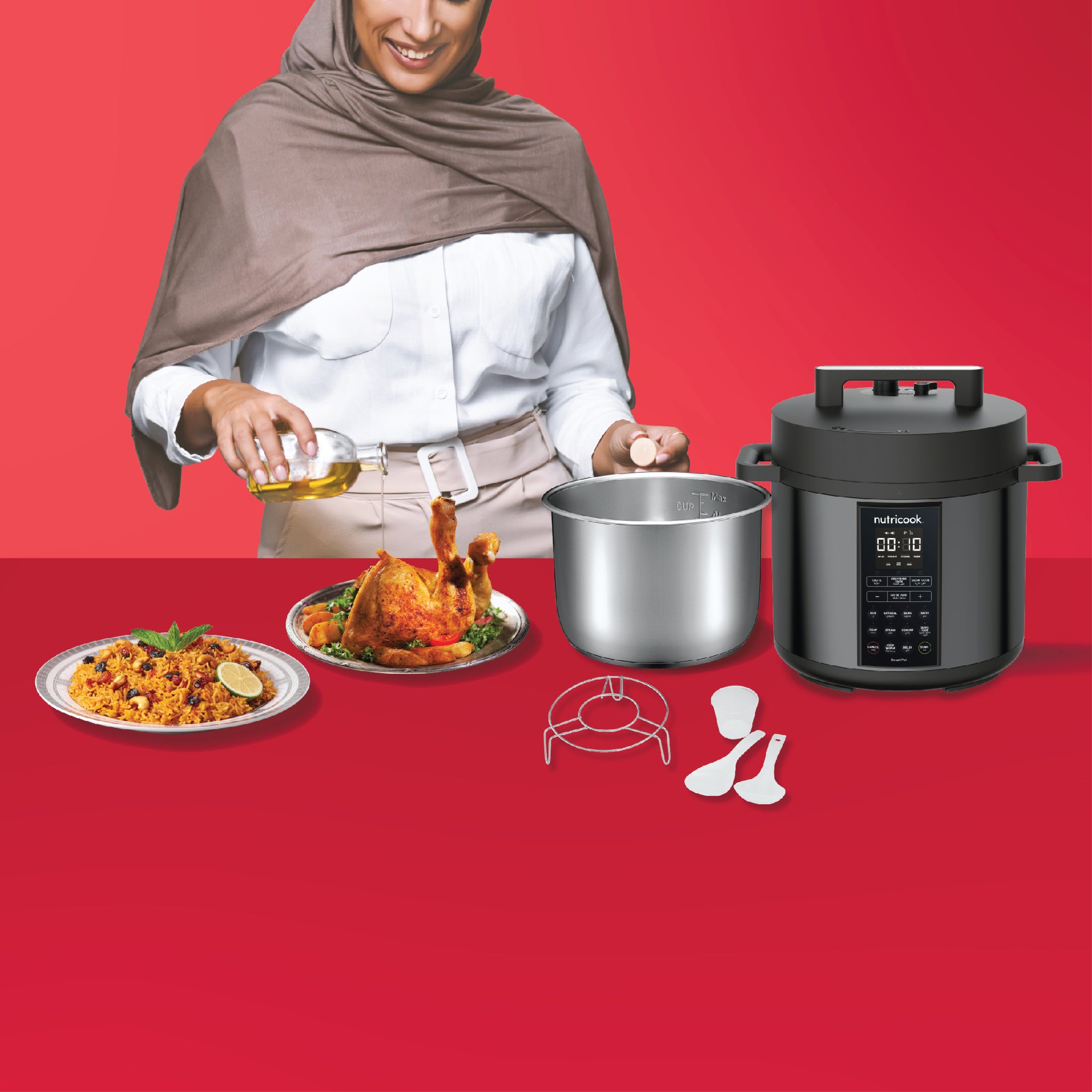 Electric Pressure Cooker, Smart Cooker, Multi Cooker