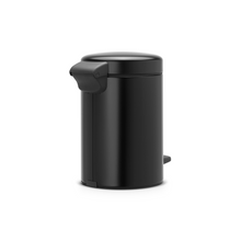 Load image into Gallery viewer, Brabantia New Icon Pedal Bin, 3 Liters - Matt Black
