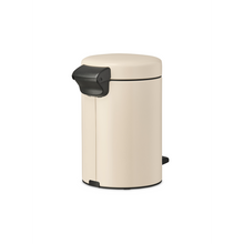 Load image into Gallery viewer, Brabantia New Icon Pedal Bin, 3 Liters - Soft Beige
