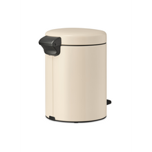 Load image into Gallery viewer, Brabantia New Icon Pedal Bin, 5 Liters - Soft Beige
