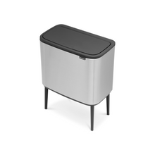 Load image into Gallery viewer, Brabantia Bo Touch Bin, 36 Liters - Matt Steel Fingerprint Proof

