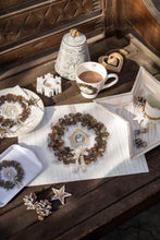Load image into Gallery viewer, Ambiente Pine Cone Wreath Napkins -  Available in 2 sizes
