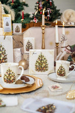Load image into Gallery viewer, Ambiente Melamine Tray Christmas Tree Cream - 13x21cm
