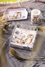 Load image into Gallery viewer, Ambiente Melamine Tray Cats &amp; Bees - 13x21cm
