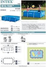 Load image into Gallery viewer, Intex Rectangular Frame Pool, 260 x 160 x 65cm, 2300 Liters
