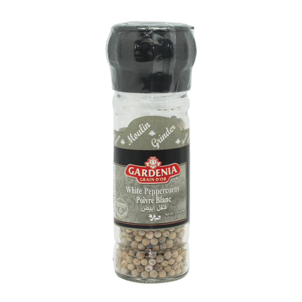Gardenia Grain D'Or White Peppercorns Grinder - 50g