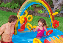 Load image into Gallery viewer, Intex Rainbow Ring Pool Set - 297 x 193 x 135cm
