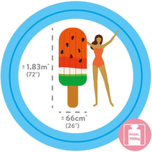 Load image into Gallery viewer, Intex Watermelon Popsicle Floaty - 76 x 190cm
