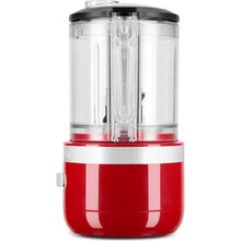 Load image into Gallery viewer, KitchenAid Cordless Chopper - 1.19L, Rechargeable - Empire Red
