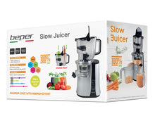 Load image into Gallery viewer, Beper Vertical Slow Juicer with LCD Display - 200W
