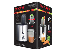 Load image into Gallery viewer, Beper XXL Juice Extrator with 2.5L Residue Container &amp; 1.1L Juice Cup - 800W
