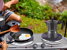 Load image into Gallery viewer, Beper Electric Cookers with 2 Cast Iron Plates, 1500W + 1000W
