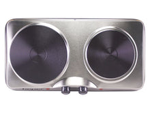Load image into Gallery viewer, Beper Electric Cookers with 2 Cast Iron Plates, 1500W + 1000W
