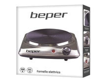 Load image into Gallery viewer, Beper Electric Cooker with 1 Cast Iron Plate - 1500W
