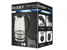 Load image into Gallery viewer, Beper Electric Kettle with Glass Jug, 1.2L - 1630W
