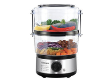 Load image into Gallery viewer, Beper Cooking Steamer with 2 Baskets, 5L
