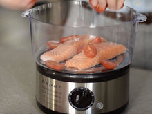Load image into Gallery viewer, Beper Cooking Steamer with 2 Baskets, 5L
