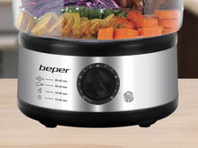 Load image into Gallery viewer, Beper Cooking Steamer with 2 Baskets, 5L
