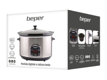 Load image into Gallery viewer, Beper Slow Cooker with Digital Display, 4.5L
