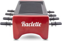 Load image into Gallery viewer, Beper Rectangular Raclette with 8 Plates &amp; Grill - 1200W
