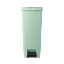 Load image into Gallery viewer, Brabantia StepUp Pedal Bin from Recycled Plastic - 40 Liters, Jade Green
