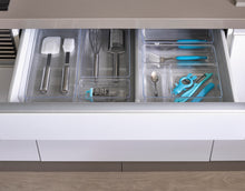 Load image into Gallery viewer, Plastic Forte Transparent Kitchen Drawer Organizer, Cutlery Tray - No. 7
